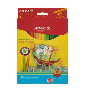 مداد رنگی 36 رنگ آریا کد 34