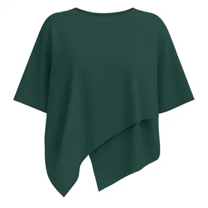 بلوز آستین کوتاه یقه گرد زنانه مدل ٢١١٣