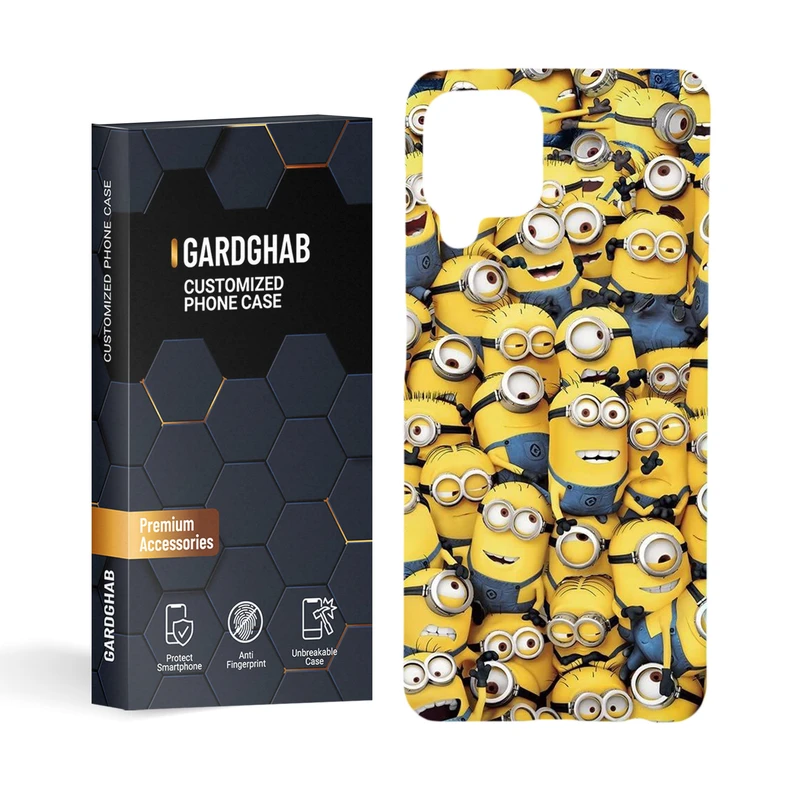 کاور گارد قاب مدل مینیون مناسب برای گوشی موبایل سامسونگ Galaxy A22 4g