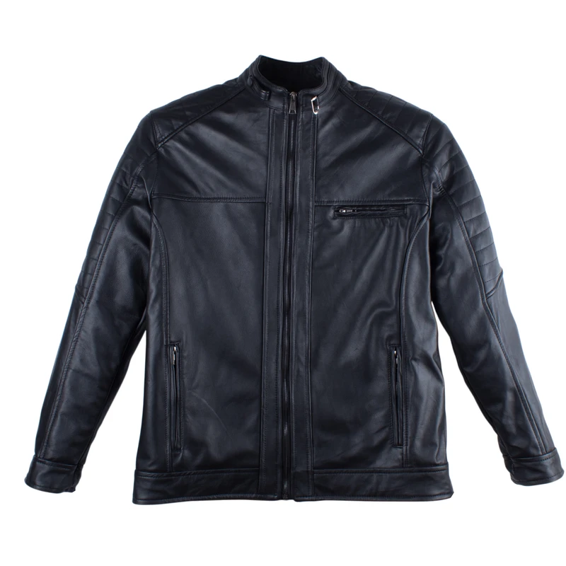 عکس شماره 2 : کت چرم مردانه مدل آریسان کد 801