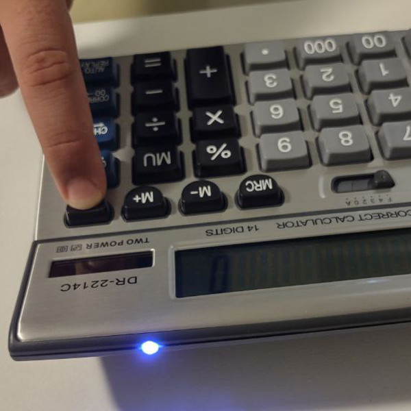 ماشین حساب مدل DR-2214C کد UN