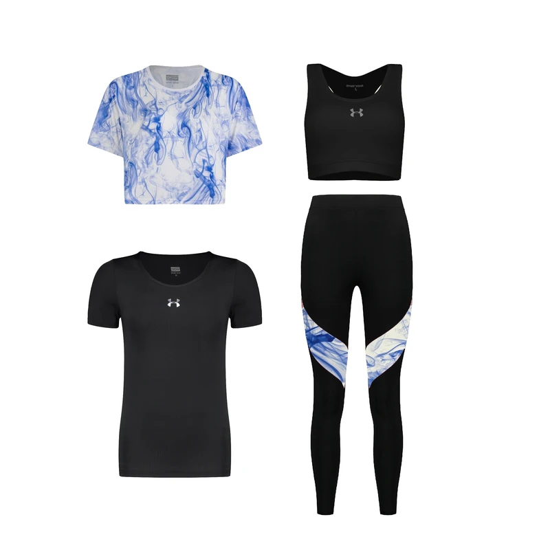 ست چهار تکه لباس ورزشی زنانه مدل 1401-1801-7101-56