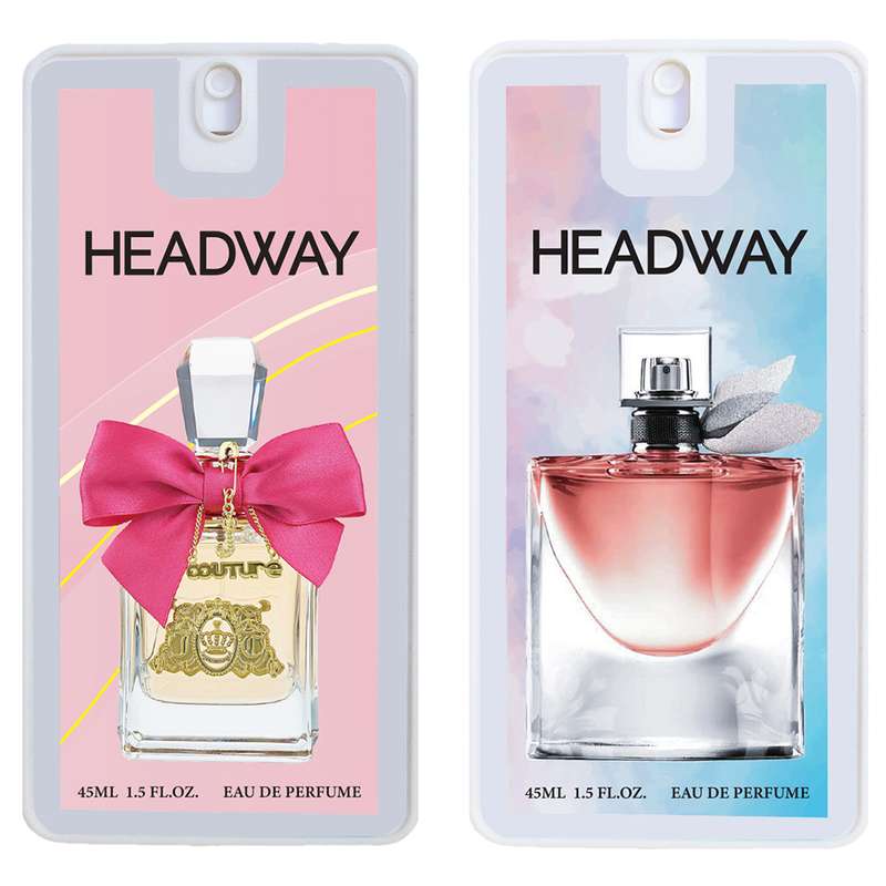 عطر جیبی زنانه هدوی مدل ویوالا جویسی و لانکوم لاویه بل حجم 45 میلی لیتر مجموعه 2 عددی