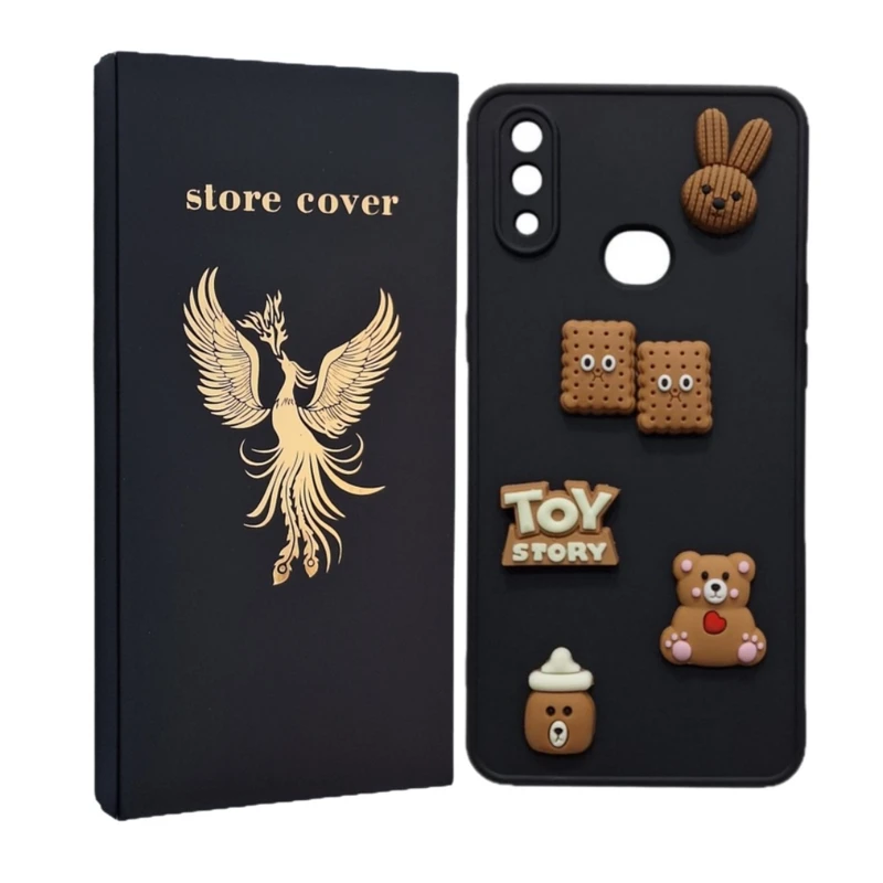 کاور استور کاور طرح عروسک توی برجسته مدل a10s مناسب برای گوشی موبایل سامسونگ Galaxy A10S