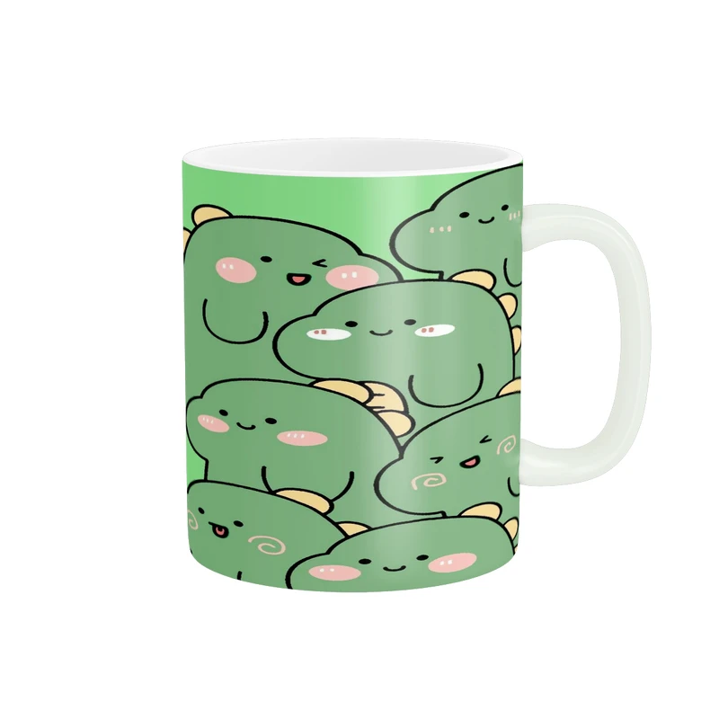 ماگ پادآفرین مدل فانتزی طرح دایناسور کیوت و بامزه کد p9904