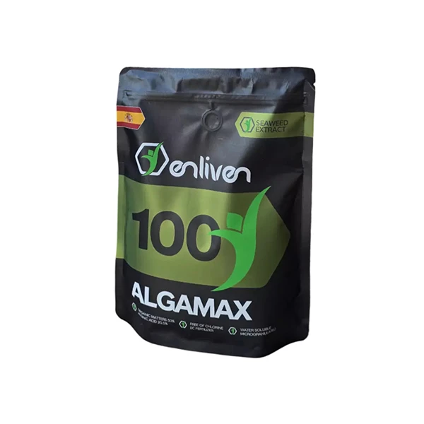 کود جلبک دریایی آلگامکس اِنلیون مدل پودری وزن نیم کیلوگرم