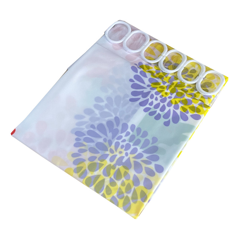 پرده حمام کد PH350 سایز 180x180 سانتی متر