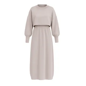 ست بلوز و سارافون رسمی زنانه مدل Lanora کد M5463