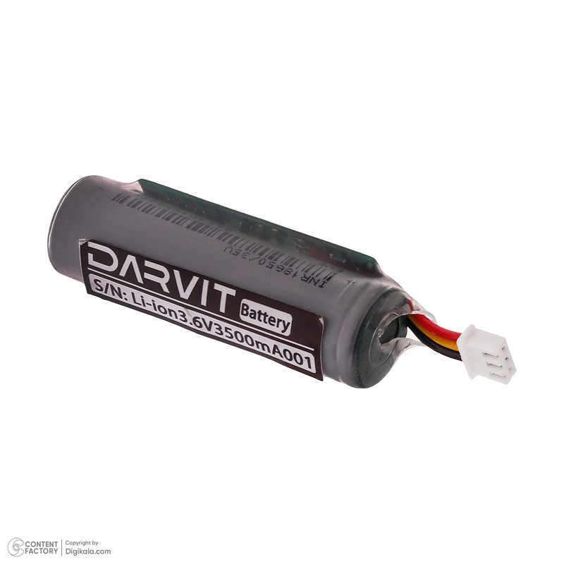 باتری لیتیوم یون دارویت مدل 3.6V-A001 ظرفیت 3500 میلی آمپر ساعت