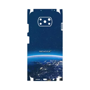 MAHOOT Space X-FullSkin Cover Sticker for Xiaomi Poco X3 NFC