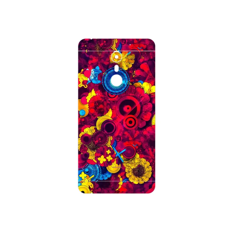 برچسب پوششی ماهوت مدل Vector Flower Garden Digital Art مناسب برای گوشی موبایل یومی Super