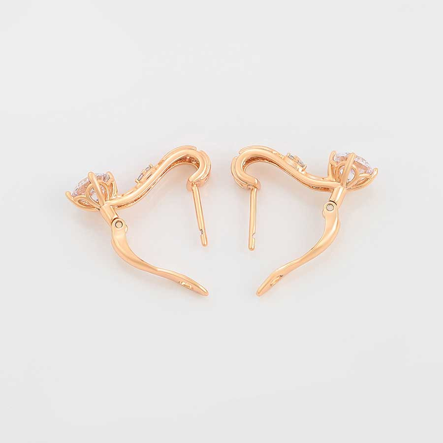 گوشواره زنانه ژوپینگ مدل کلیپسی نگین دار گوشواره زنانه ژوپینگ مدل کلیپسی نگین دار