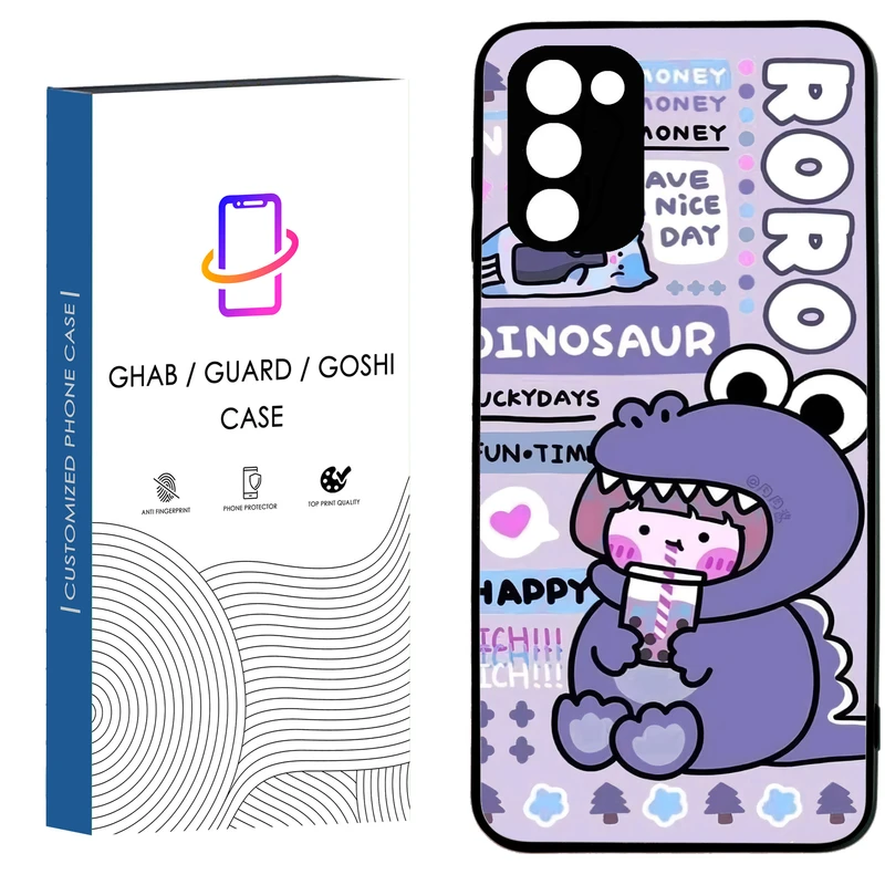 کاور قاب گارد گوشی طرح دخترانه کد 34 - TPU مناسب برای گوشی موبایل سامسونگ Galaxy A02S