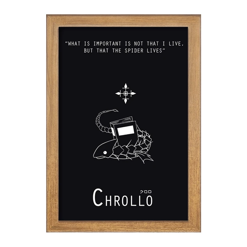 تابلو خندالو مدل نماد کرولو انیمه هانتر ایکس هانتر Hunter × Hunter  کد 11928