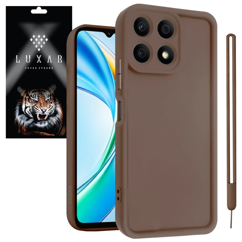 کاور لوکسار مدل x5b -Puffer band مناسب برای گوشی موبایل آنر X5B / X5B Plus / X6A به همراه بند آویز