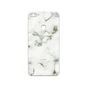 MAHOOT  Blanco-Smoke-Marble Cover Sticker for htc Desire 12 Plus