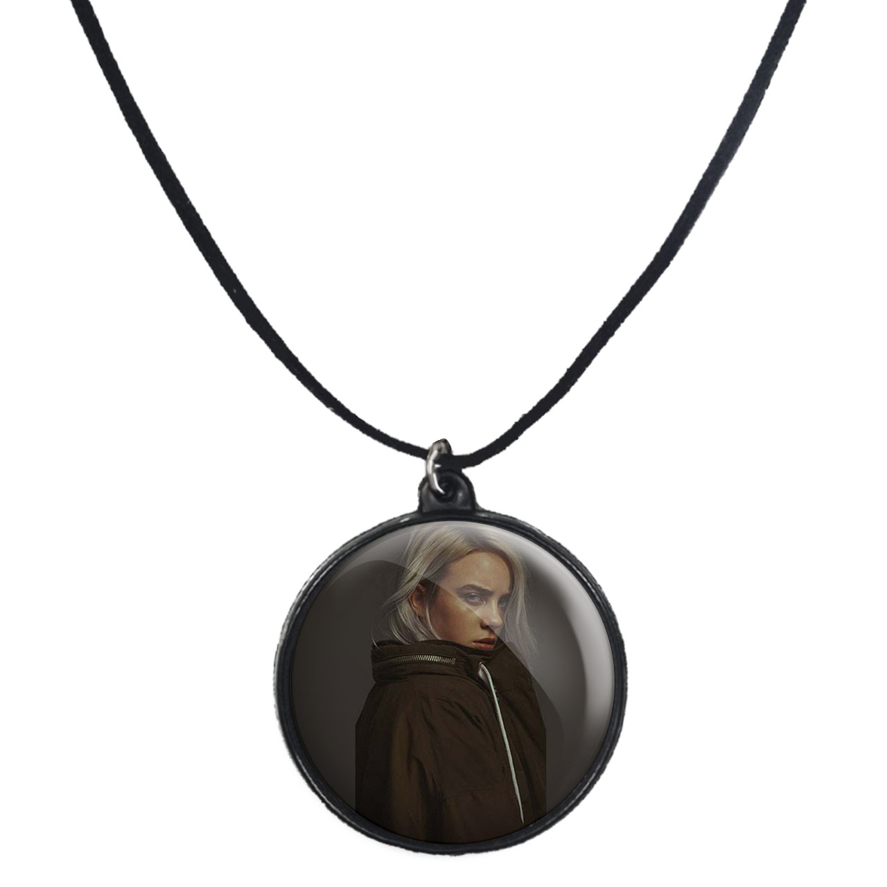 گردنبند پرمانه طرح بیلی آیلیش کد pmb.7580 مدل دو طرفه