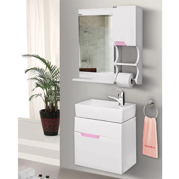 ست کابینت و روشویی مدل  S_Andreh به همراه آینه باکس