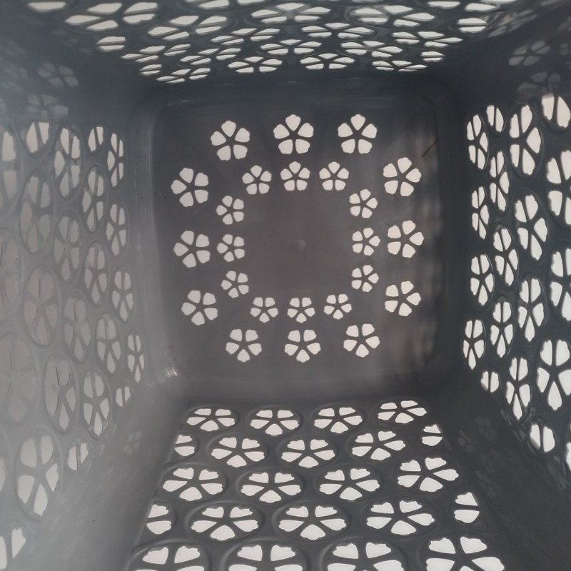 سبد رخت چرک مدل تسا طرح گل کد size 1