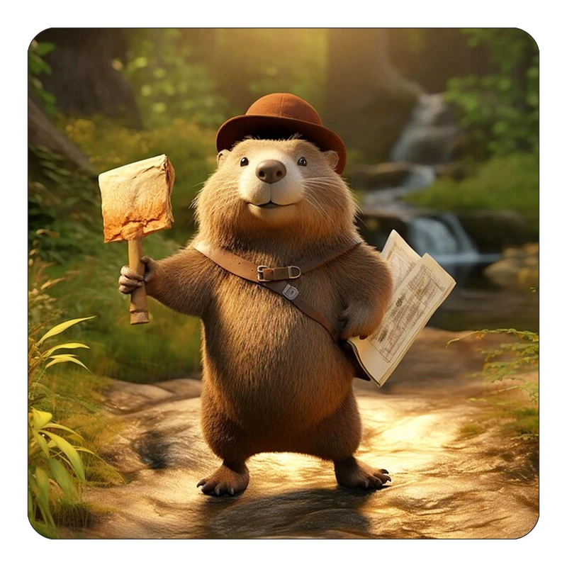 مگنت کاکتی طرح حیوانات کارتونی مدل mp27403