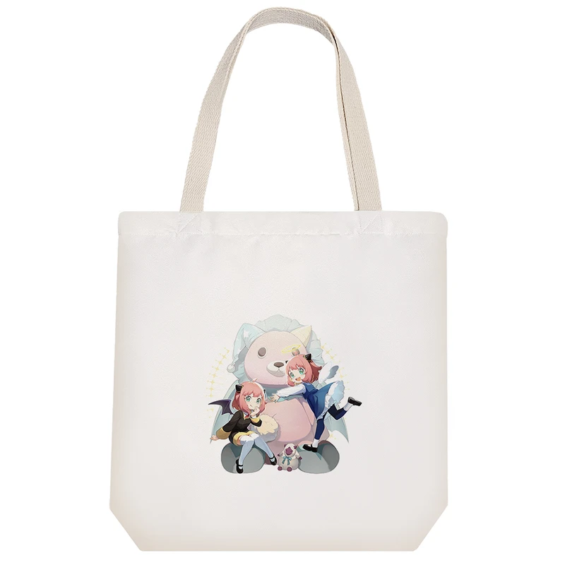 ساک خرید خندالو مدل آنیا انیمه اسپای ایکس فمیلی Spy X Family کد 2132