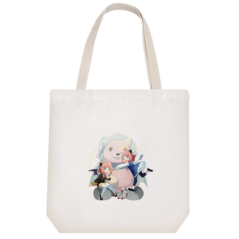 ساک خرید خندالو مدل آنیا انیمه اسپای ایکس فمیلی Spy X Family کد 2132