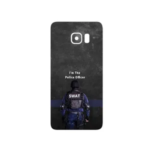 MAHOOT Police Officer Cover Sticker for Samsung Galaxy S6 Edge Plus