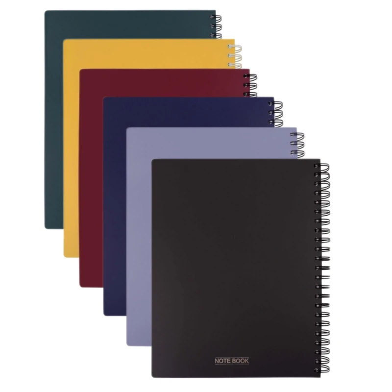 دفتر مشق 200 برگ پاپکو مدل 635 بسته 6 عددی