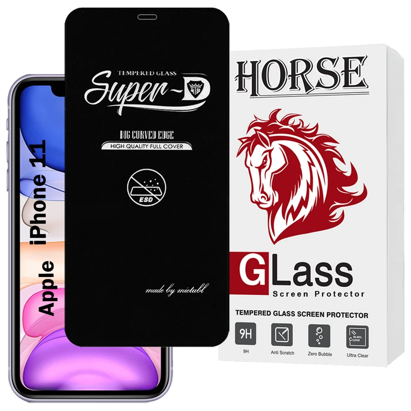 محافظ صفحه نمایش هورس مدل SUPERDNH مناسب برای گوشی موبایل اپل iPhone 11