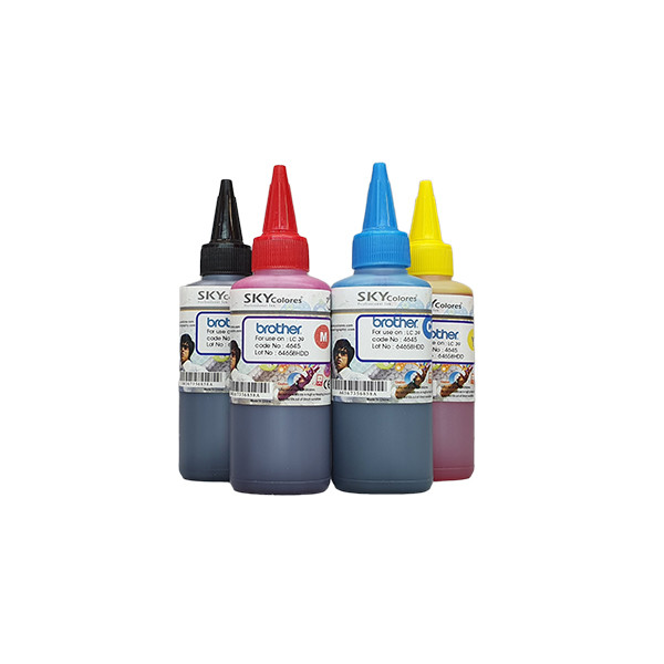 جوهر مخزن اسکای کالر مدل LC39 حجم 100 میلی لیتر مجموعه 4 عددی