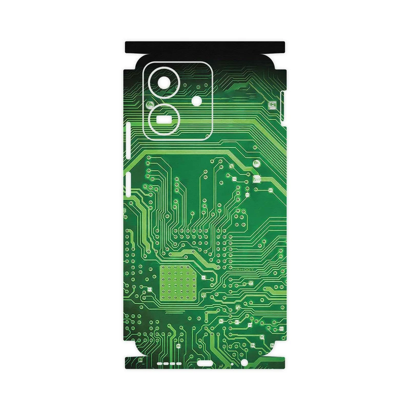 برچسب پوششی ماهوت مدل Green_Printed_Circuit_Board-FullSkin مناسب برای گوشی موبایل آنر Play 10