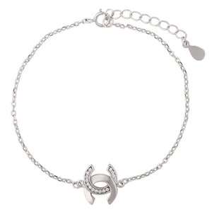 دستبند نقره زنانه مدل B3059