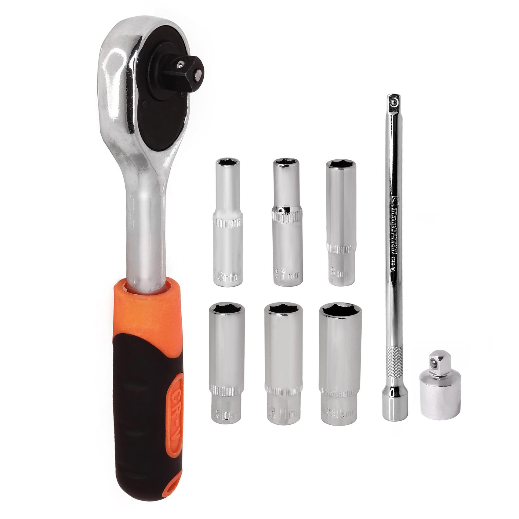 آچار بکس و سری آچار بکس مدل ART-3.8BX-9PCS - مجموعه 9 عددی