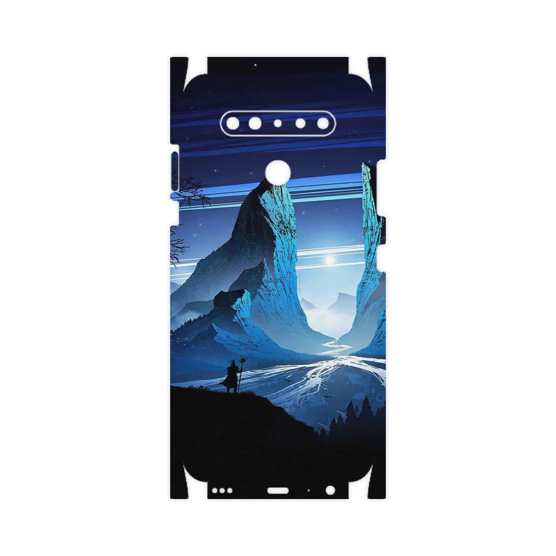 برچسب پوششی ماهوت مدل Blue Mountains Digital Art-FullSkin مناسب برای گوشی موبایل ال جی K41s