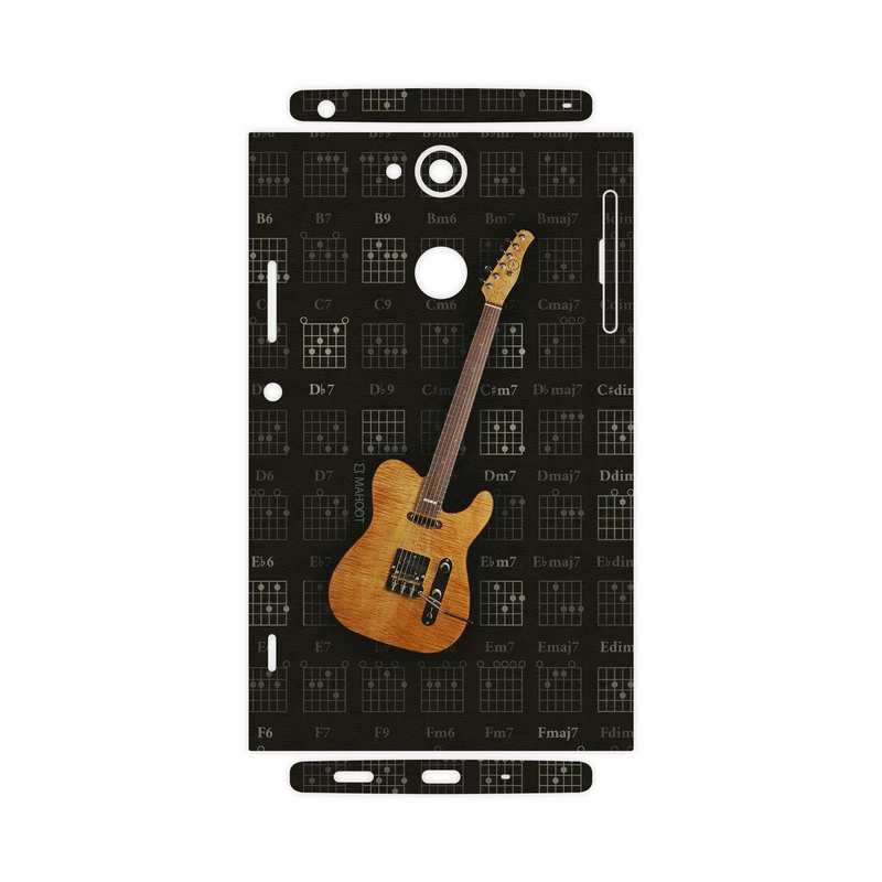 برچسب پوششی ماهوت مدل Guitar-Instrument-FullSkin مناسب برای گوشی موبایل سونی Xperia XA2