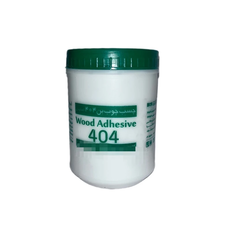 چسب چوب اصفهان 404 مدل بی رنگ وزن 750 گرم