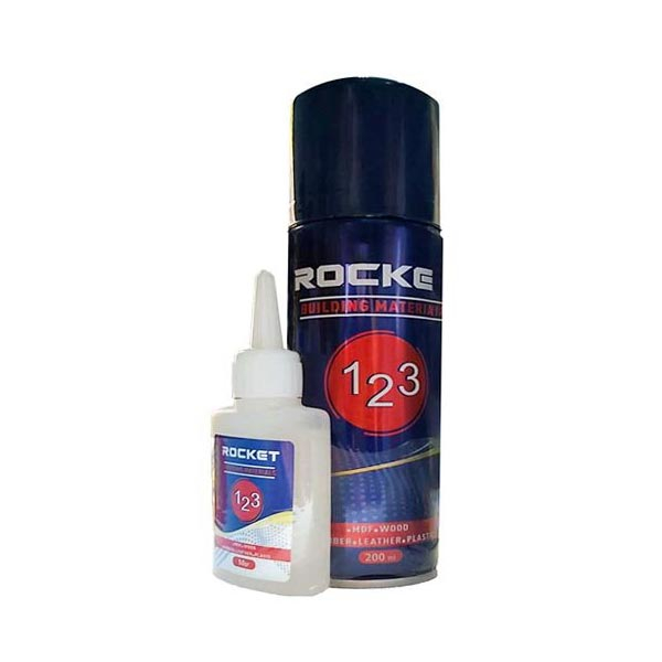 چسب 123 روکت مدل bullding-materials200 حجم 200میلی لیتر