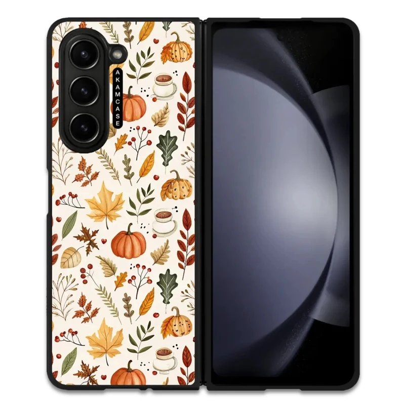 کاور آکام مدل AMC-WSGZFOLD5-PUMPKIN-21 مناسب برای گوشی موبایل سامسونگ Galaxy Z Fold 5