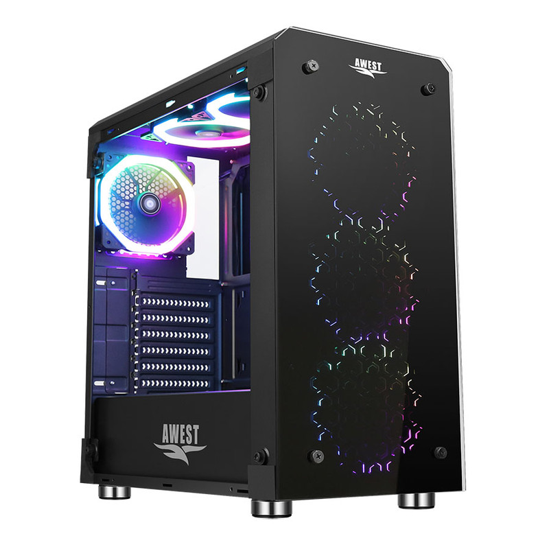 کیس کامپیوتر اوست مدل GT-AV07-BG-ARGB