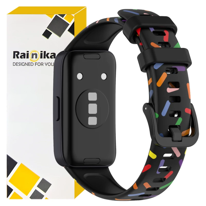 بند رینیکا مدل RainBow BAND 8910 مناسب برای ساعت هوشمند هوآوی Band 8 / 9 / 10