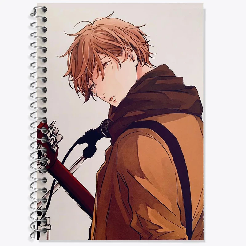 دفتر لغت 50 برگ خندالو مدل مافویو ساتو انیمه گیون Given کد 13093