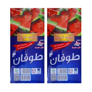 کیسه فریزر طوفان کد x-308 مجموعه دوعددی بسته 100 عددی