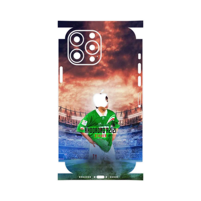 برچسب پوششی ماهوت مدل Khodadad Azizi-FullSkin مناسب برای گوشی موبایل اپل iPhone 13 Pro Max