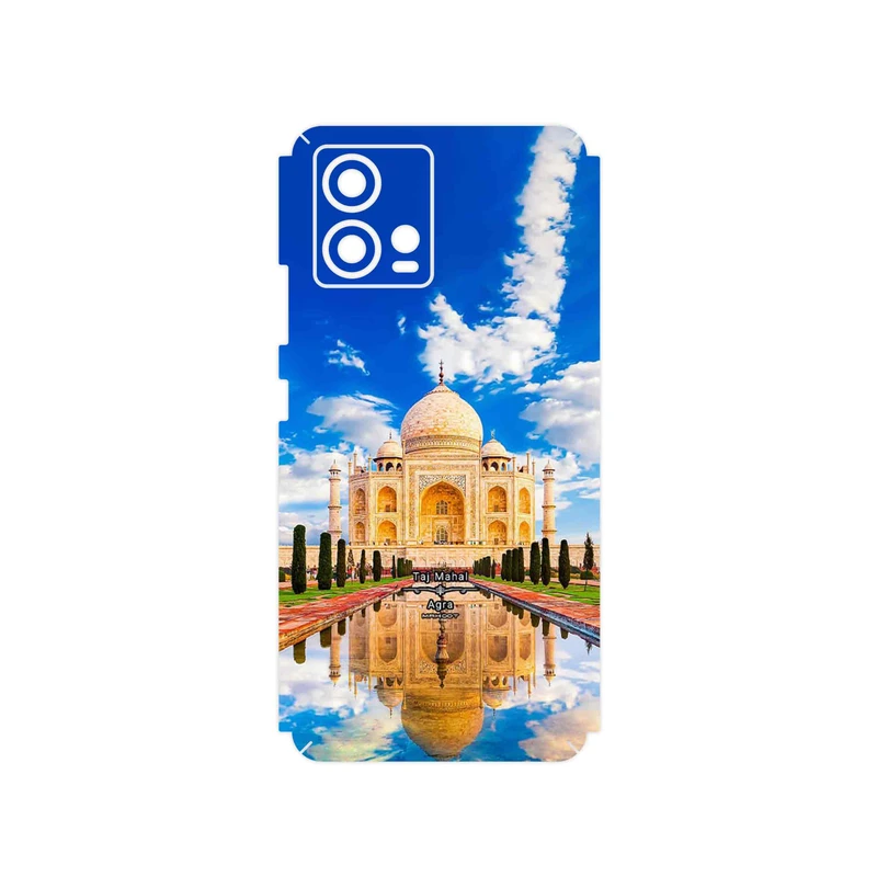 برچسب پوششی ماهوت مدل The Taj Mahal مناسب برای گوشی موبایل موتورولا Edge 30 Fusion