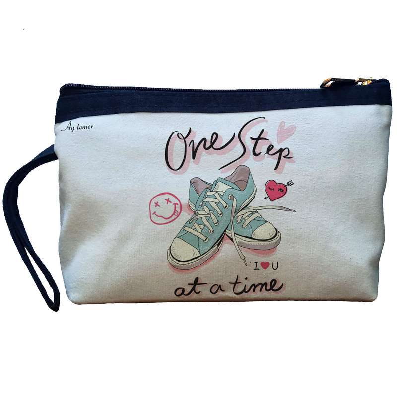 کیف لوازم آرایش زنانه آی تمر مدل هر بار یک قدم کد 270