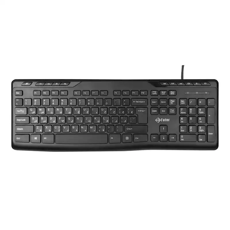 کیبورد فاطر مدل KCN-6000B