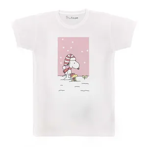 تی شرت بچگانه پرمانه طرح اسنوپی کد pmt.3693