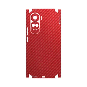 MAHOOT Red-Fiber-FullSkin Cover Sticker for Honor 90 Lite