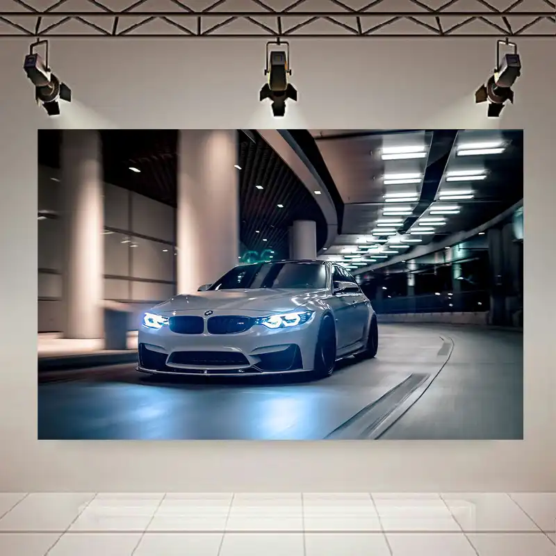 پوستر طرح ماشین مدل BMW M4 کد AR6590