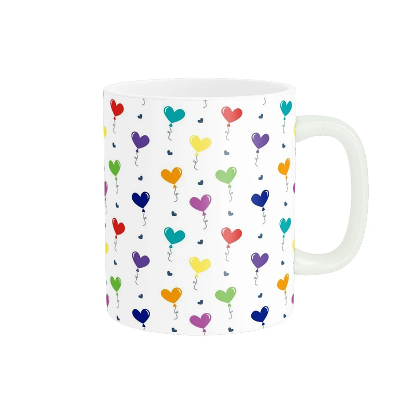 ماگ پاد آفرین طرح قلب کد 2890